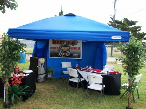 Tent and Set-Up For Smaller MBN contest