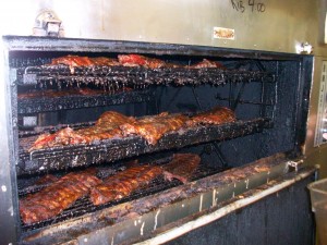 BBQ Pit at Harry's Pig Shop