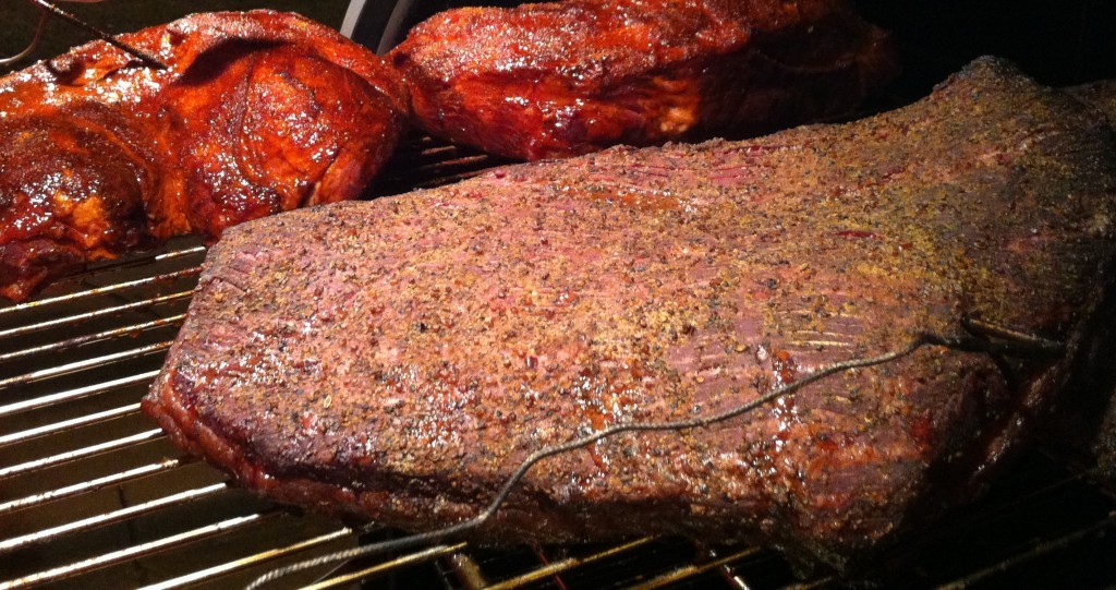 Seasoning a Brisket