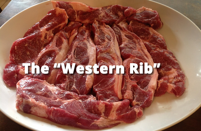 western style country ribs