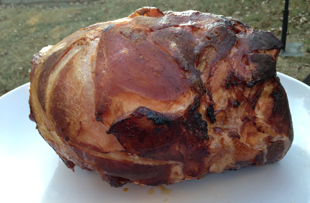 Glazed Smoked Ham recipe