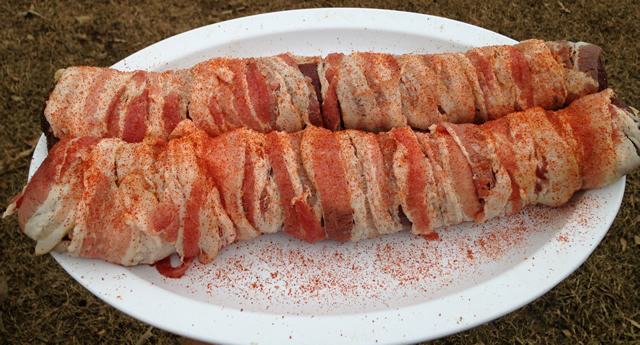 Seasoned Bacon Wrapped Backstrap