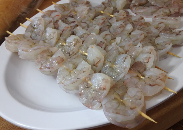 Grilled BBQ Shrimp Po’Boy
