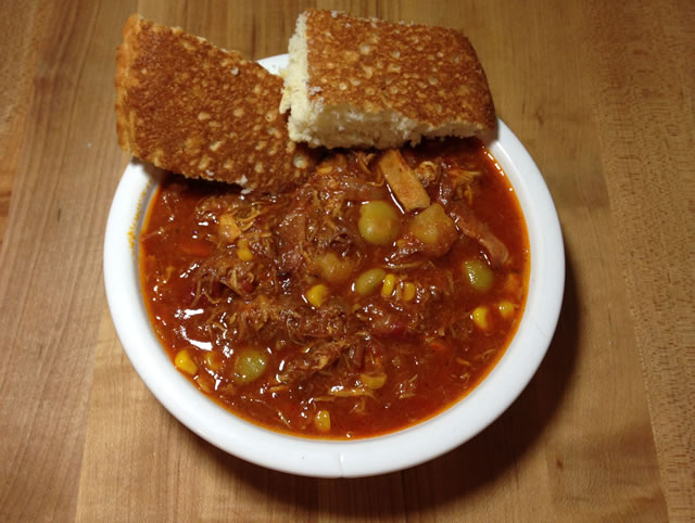 brunswick stew with cornbread