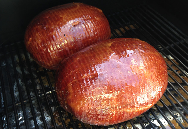 Glazed Smoked Pit Ham