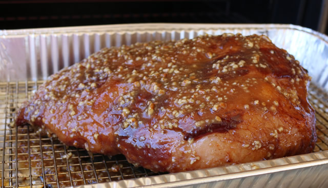 Bourbon Praline Smoked Ham Recipe