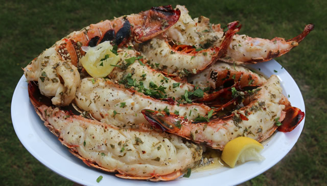 Grilled Lobster Tails Recipe Howtobbbqright