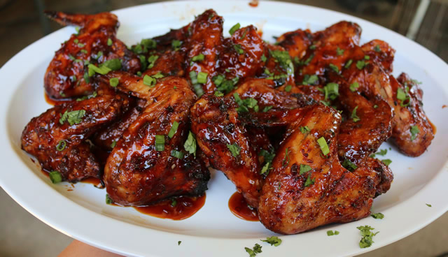 thai style grilled wings