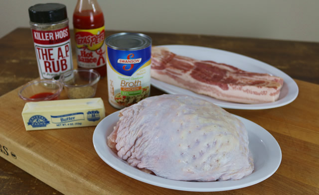 bacon wrapped turkey breast glaze