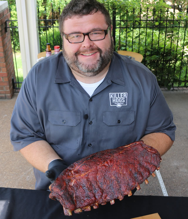 Whole Smoked Spare Ribs Recipe with Hickory Wood
