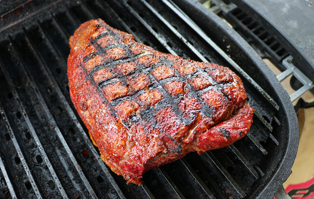 reverse seared tri tip