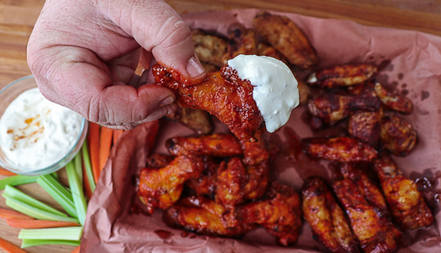 Crispy Grilled Wings 