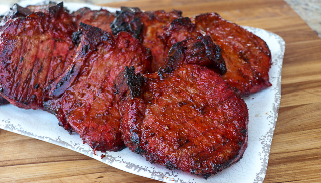 Asian grilled clearance pork chops