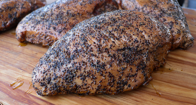 Texas Style Smoked Turkey Breast
