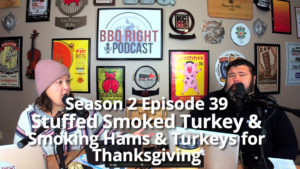 Stuffed Smoked Turkey & Smoking Hams & Turkeys for Thanksgiving