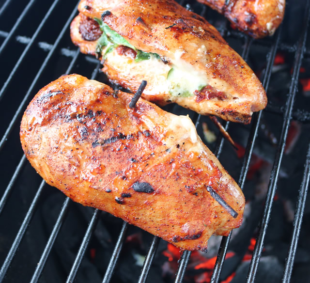 Grilled Chicken Breast Stuffed With Spinach Cheese And Sundried Tomatoes,Stainless Steel Gas Grills On Sale