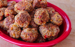 Spicy Sausage & Cheese Balls Recipe