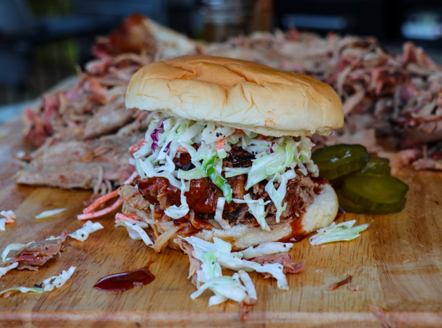 Memphis Style Pork Shoulder with @howtobbqright 