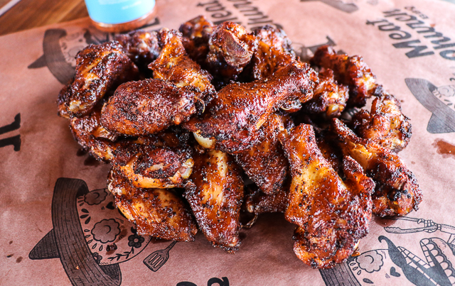 Chicken Wings!!! First smoke in the Copperhead 5 - The BBQ