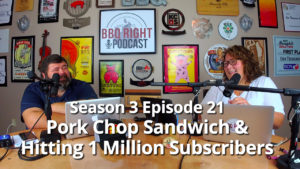 Pork Chop Sandwich Recipe and Hitting 1 Million Subscribers