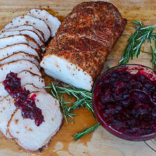 Peach Smoked Pork Loin-image