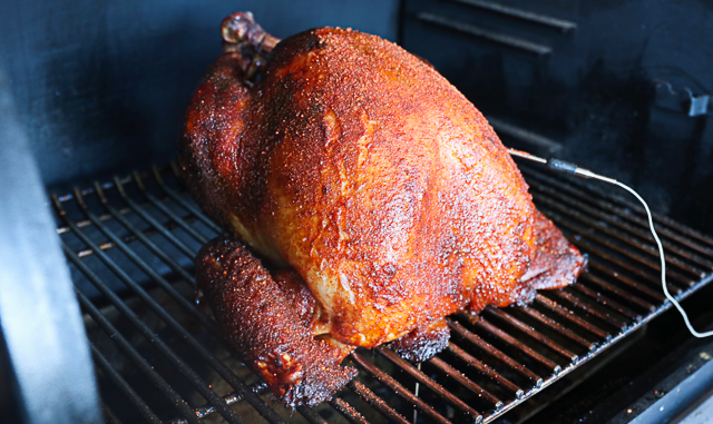 BBQ Smoked Turkey Recipe in the Smoker