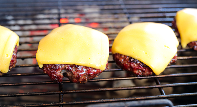 grilled cheeseburgers