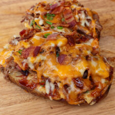 Fully-Loaded BBQ Potatoes with Pulled Pork-image