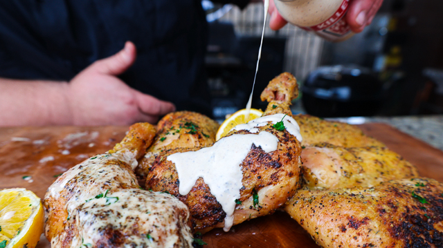 Lemon Pepper Chicken Quarters