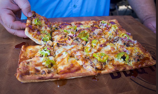 Air Fryer BBQ Chicken Pizza - STOCKPILING MOMS™