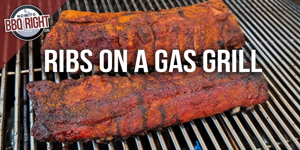 gas grill ribs