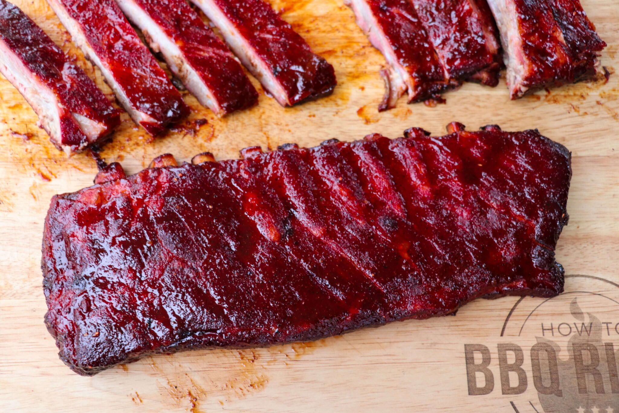Malcom Cooking Ribs HowToBBQRight-Barbecue Recipes
