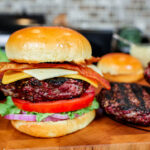 Smoked Brisket Bacon Burgers