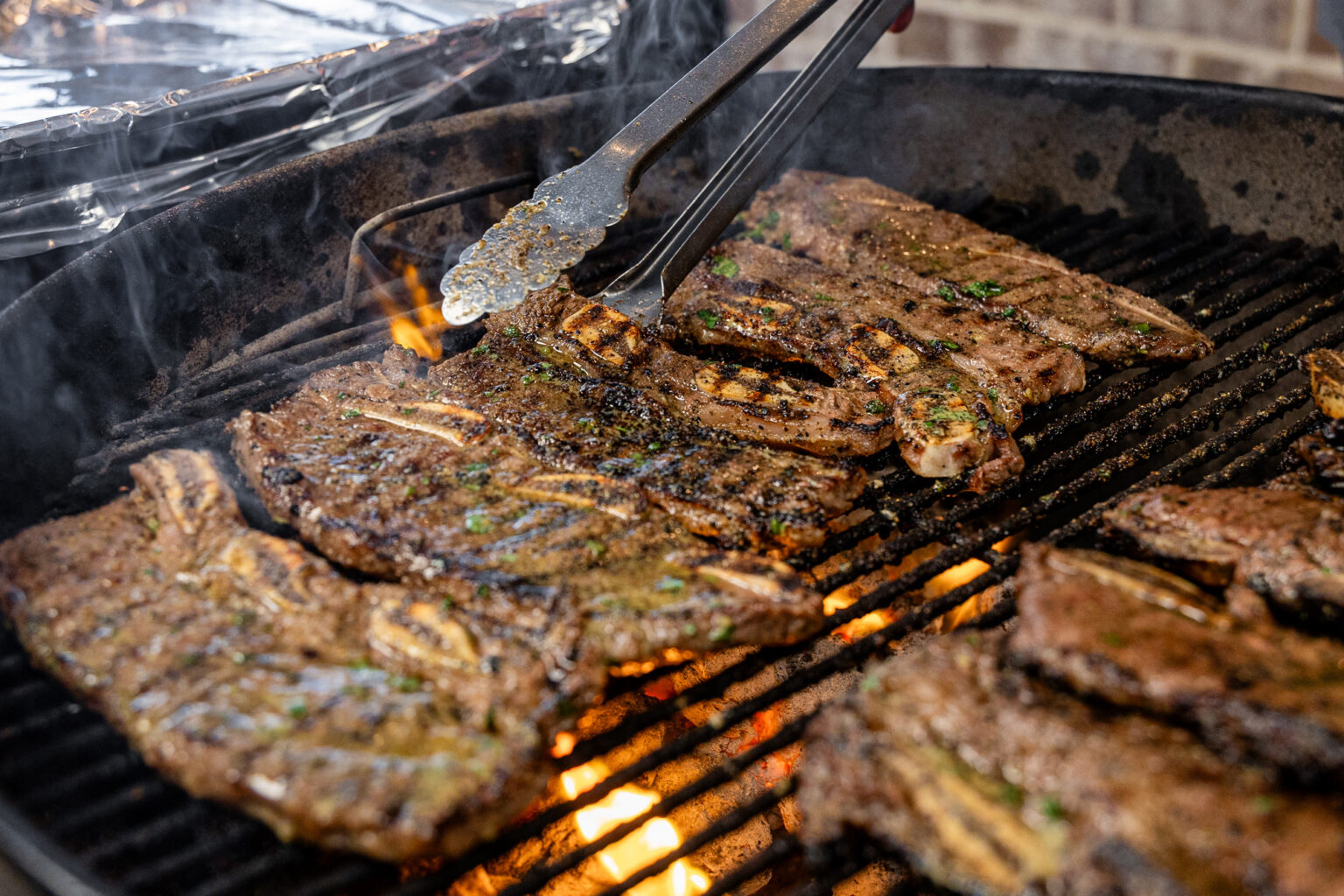 Hot & Fast Greek Flanken Beef Ribs